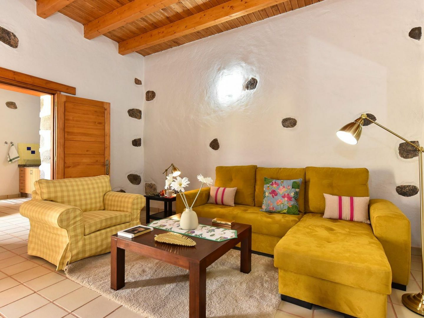 Los Algodones Cottage With Pool Ingenio Kültér fotó