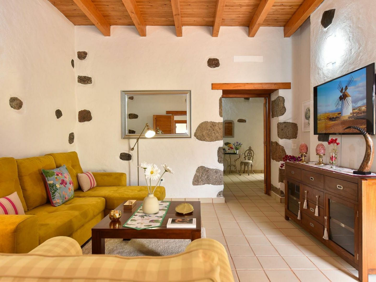 Los Algodones Cottage With Pool Ingenio Kültér fotó
